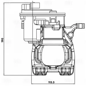 TRIALLI CF800058 Тормозной суппорт Changan UNI-K 20- лев.