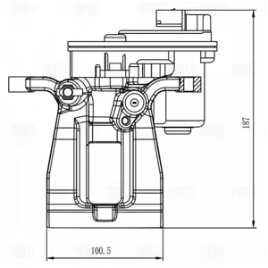 TRIALLI CF800095 Тормозной суппорт Jetour Dashing прав.