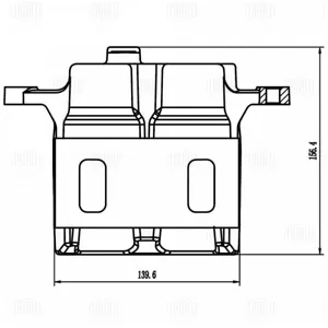 TRIALLI CF800098 Тормозной суппорт Jetour Dashing 22- перед.прав.