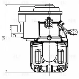 TRIALLI CF800406 Тормозной суппорт BMW X3(F25)X4(F26) задн.лев.