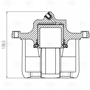 TRIALLI CF800679 Тормозной суппорт Skoda FELICIA 94- перед.лев.
