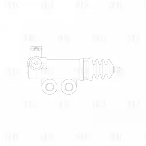 TRIALLI CF945 Цилиндр сцепления Mitsubishi L200 06- рабочий