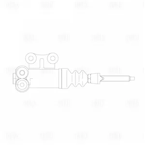 TRIALLI CF953 Цилиндр сцеп. для а/м ГАЗ 66  3307 (рабочий) (со штоком) (CF 953)