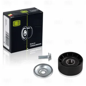 TRIALLI CM0908 Ролик натяжителя Ролик приводного ремня Renault Logan (04-) 1.4i1.6i 8V (с ГУР и с кондиционером) (только )