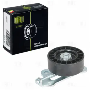 TRIALLI CM1091 Ролик приводного ремня ГАЗ Уаз (ЗМЗ-405406409) (натяжной) (с кронтшейном) (CM 1091)