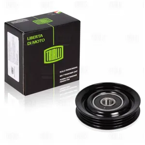 TRIALLI CM1411 Ролик привод. ремня Nissan Note (04-) Micra (02-) 1.0i1.2i1.4i [CR] (натяжной) помпы (CM 1411)