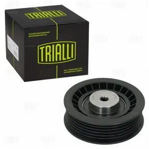 TRIALLI CM5407 Ролик привод. ремня VW Transporter T4 (90-) 2.0i2.4i2.5i2.5d (натяж.) (CM 5407)
