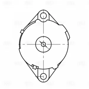 TRIALLI CM5490 Натяжитель ремня (без ролика) VW Golf III (91-) 1.6i1.8i2.0i
