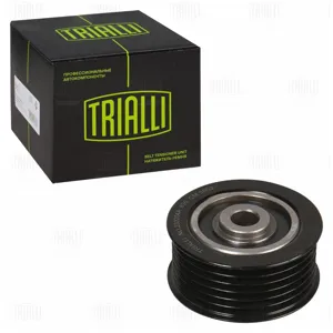 TRIALLI CM5502 Ролик приводного ремня Mitsubishi Lancer X (07-) Outlander III (12-)ASX (10-) 1.8i2.0i2.4i (опорный) ребристый