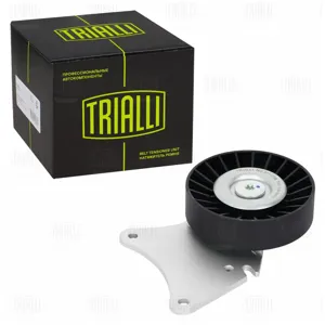 TRIALLI CM5903 РОЛИК ПРИВОДНОГО РЕМНЯ Peugeot 306 93- 1.8I2.0I [XU] AC+ ОПОР. С КРОНШТ. D90 