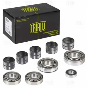 TRIALLI CT757 Ремкомплект КПП полный ГАЗ 3302 (с 2003 г.) с коническими подшипниками (только подшипники)