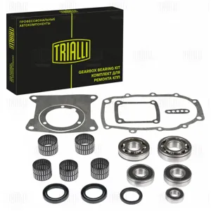 TRIALLI CTS702 Ремкомплект КПП ГАЗ (до 2003 г.) с шариковыми подшипниками (полный)