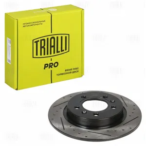 TRIALLI DF0309S Диск торм. Changan CS55 Plus (21-) d=283 перф., слотир. зад