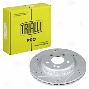 TRIALLI DF0525S Диск торм.задний Mercedes E (W213) (16-) С (W205) (14-) d=300 (серия PRO)