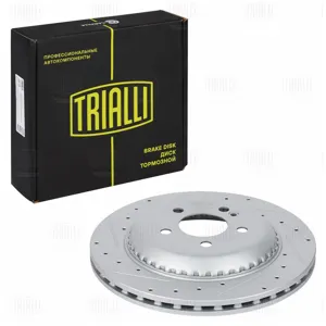 TRIALLI DF0597S Диск торм.задний Mercedes S (W222) (13-) d=320 PRO