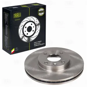 TRIALLI DF062102 Диск тормозной Chevrolet Aveo T300 (11-) Cobalt (11-) R14 передний d=256