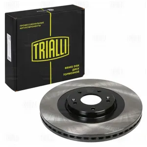 TRIALLI DF073109 Диск торм. Kia Carnival (14-) (с 2018 гв) перед. d340 (DF 073109) PRO