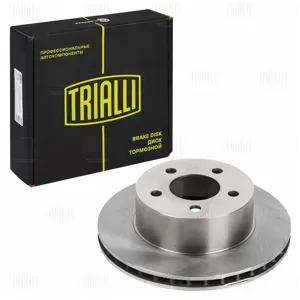 TRIALLI DF073206 Диск торм. Jeep Cherokee (91-) Jeep Grand Cherokee (92-) перед. d=280 (DF 073206)