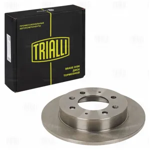 TRIALLI DF073302 Диск торм.задний Kia Cerato (04-) Spectra (04-) d=258