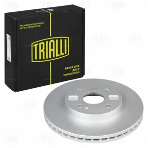 TRIALLI DF073409 Диск тормозной Mazda 2 07- перед.