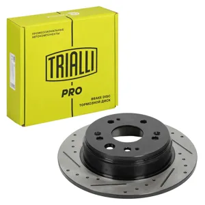 TRIALLI DF073S Диск тормозной Honda CR-V 01- задн.