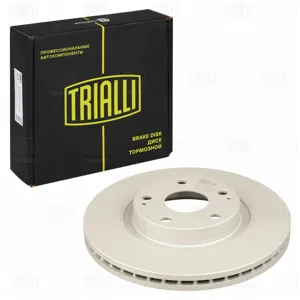 TRIALLI DF084115 Диск торм.перед. Toyota Auris (06-) Avensis (03-) d=295