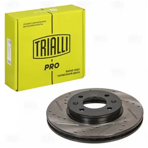 TRIALLI DF0841S Диск торм. перед. Hyundai Solaris (10-) (17-) d256 Superiore DF0841s