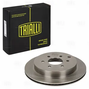 TRIALLI DF084407 Диск торм.задний Nissan Patrol (10-) Infiniti QX56 QX80 (10-) d=350