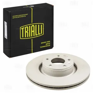 TRIALLI DF084516 Диск торм.перед. Audi A6 (04-) TDI d=314