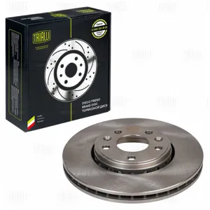 TRIALLI DF095115 Диск тормозной Renault Megane III (08-) Laguna (07-) Scenic (09-) Latitude (10-) передний d=296