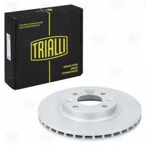 TRIALLI DF095116 Диск торм.перед. Renault Logan II (13-) Sandero II (14-) Clio IV (12-) d=258