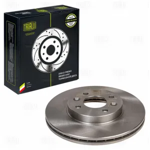 TRIALLI DF095117 Диск тормозной Renault Megane I (95-) Laguna (94-) передний d=262