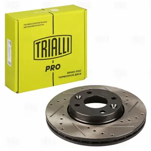 TRIALLI DF0951S Диск торм.перед. Лада Vesta (15-) d=260 PRO