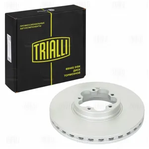 TRIALLI DF105109 Диск торм. Ford Transit (13-) передний вент. d=308 для сдвоен.ошиновки (окраш) (DF 105109)