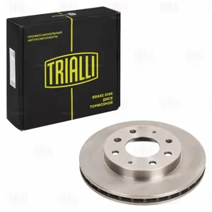 TRIALLI DF117205 Диск торм.перед. Mitsubishi Galant (88-) d=256
