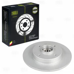 TRIALLI DF117213 Диск торм.задний Peugeot 207 (06-) 307 (00-) d=249 с подшипником
