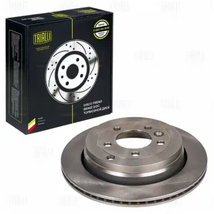 TRIALLI DF130107 Диск тормозной Land Rover Discovery III (04-) Discovery IV (09-) Range Rover Sport I (05-) задний d=325