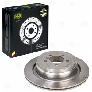 TRIALLI DF130113 Диск тормозной Land Rover Range Rover III (02-) 3.6d4.2i4.4i5.0i задний d=354