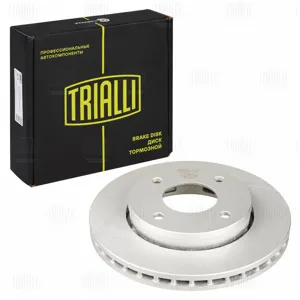 TRIALLI DF140101 Диск торм.перед. Mitsubishi Colt VI (04-) Smart Forfour (04-) d=256