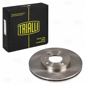 TRIALLI DF150005 Диск торм.перед. VW Golf III (91-) Polo (93-) d=256