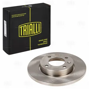 TRIALLI DF180102 Диск торм.перед. полный VW Golf III (91-) d=239