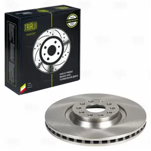 TRIALLI DF180130 Диск тормозной Skoda Octavia A7 (13-) VW Golf VII (12-) передний d=340