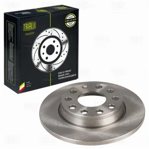 TRIALLI DF180133 Диск тормозной Audi A4 (00-) (04-) задний d=255