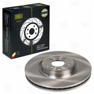 TRIALLI DF180136 Диск тормозной Audi A4 (07-) A5 (07-) A6 (11-) A7 (10-) Q5 (08-) передний d=345