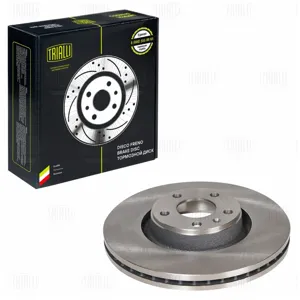 TRIALLI DF180139 Диск тормозной Audi A6 (04-) A8 (03-) передний d=321