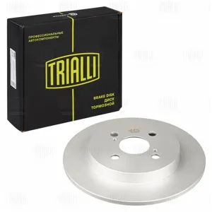 TRIALLI DF190205 Диск торм.задний Toyota Yaris (05-) (ам c ABS) d=259