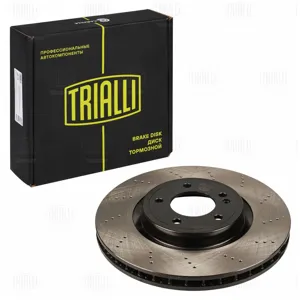 TRIALLI DF190216 Диск торм.задний Mercedes G (W463) (18-) d=370 AMG G 63