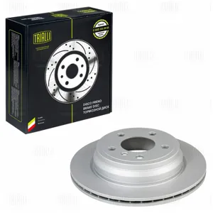 TRIALLI DF190412 Диск торм.задний BMW 3 (F30) (11-) 4 (F32) (13-) d=300
