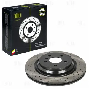 TRIALLI DF190415 Диск торм.задний Mercedes GLE (W166) (15-) M (W166) (11-) d=330 (перфорированный)