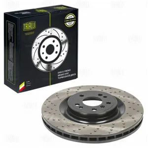TRIALLI DF190416 Диск торм.перед. Mercedes GLE (W166) (15-) M (W166) (11-) d=350 (перфорированный)